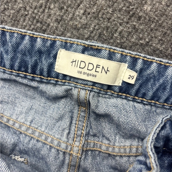 HIDDEN Women’s Denim Sammie High-Rise Barrel Jean Size: 29 - Picture 6 of 7